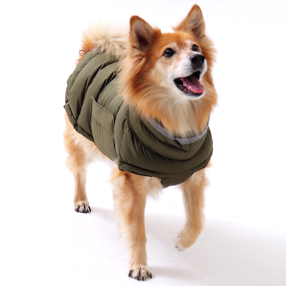 강아지패딩 소형견 대형견 패딩 조끼 겨울옷 중형견 진돗개 리트리버 S
