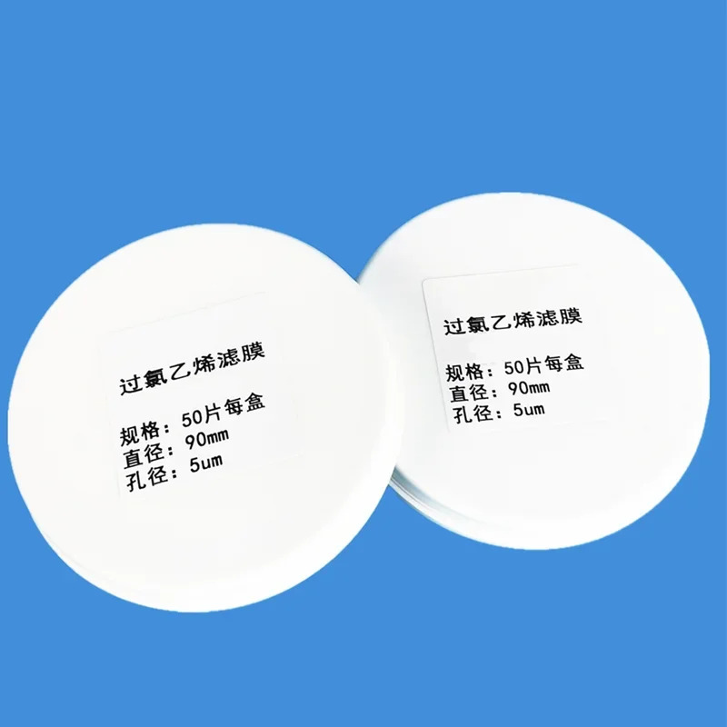 90mm 5um 퍼클로로에틸렌 필터 멤브레퍼클로라이드 종이 중금속 먼지 감지