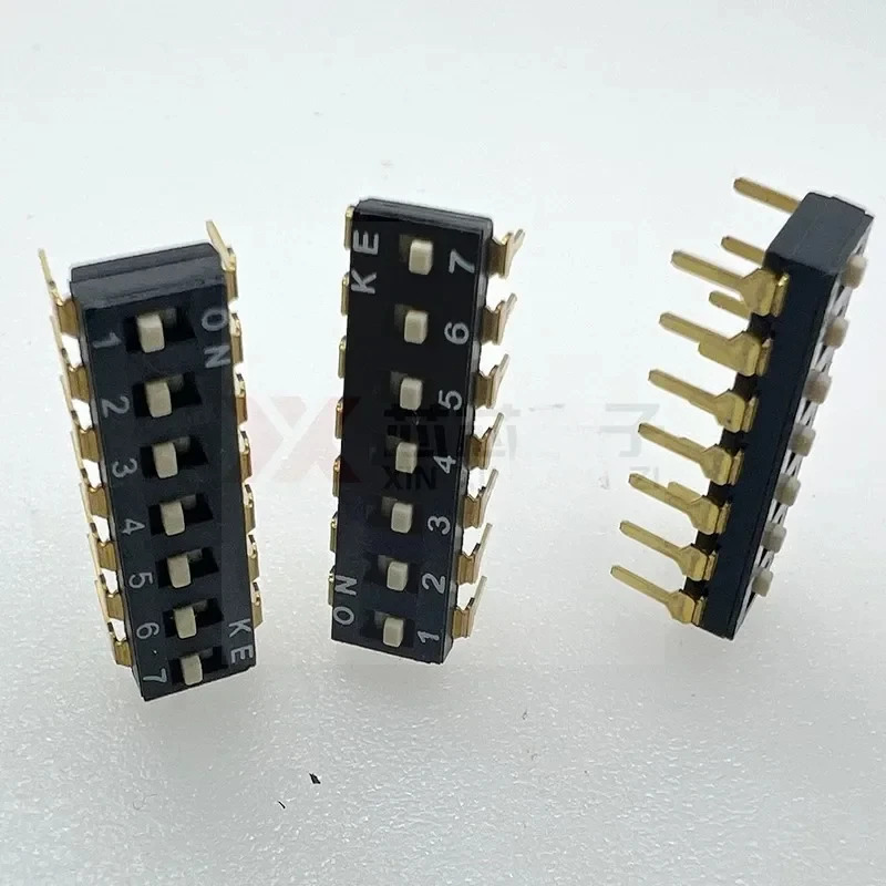 20PCS 플매트 카펫 러그7비트 DIP IC 프로 스위치 고온 방지 7핀
