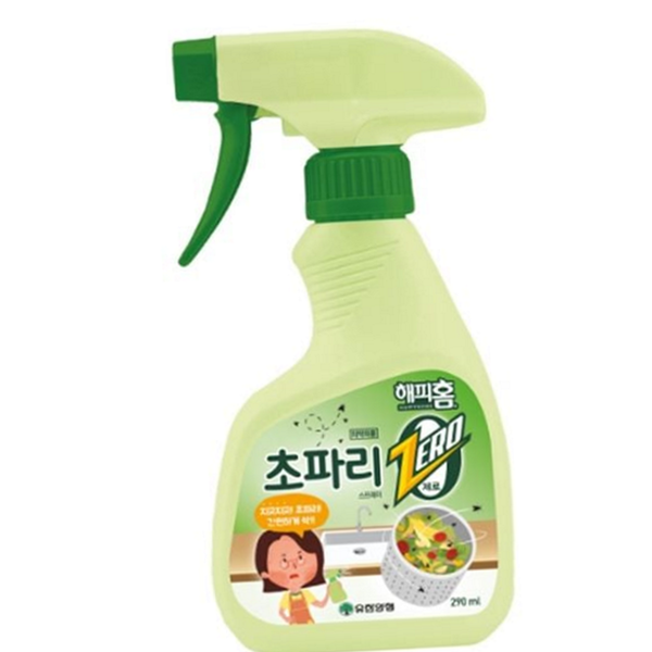 싱크대 초파리 제거제 스프레이 날파리 제거제 해충 박멸 - 메인 이미지