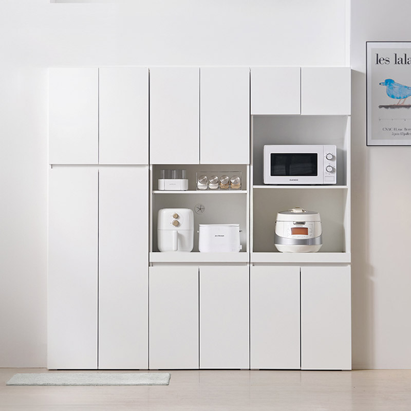 e스마트 루네뜨 전자레인지선반 밥솥선반 키큰 렌지대수납장 A