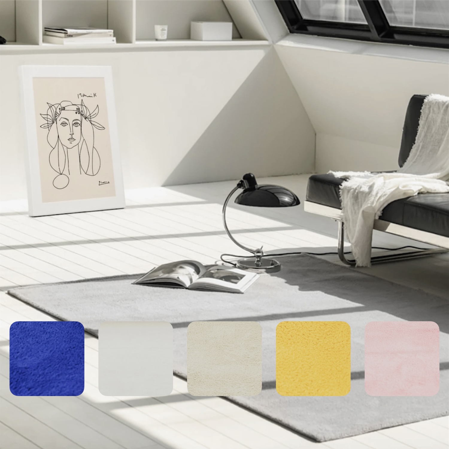 국산 모던 워셔블 극세사 단모 사계절 러그 6컬러 5사이즈 베이지, 170x230cm