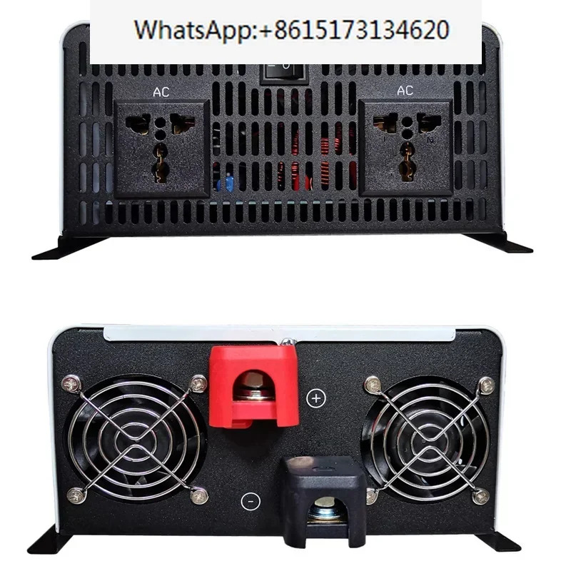 인버터 6000W 태양 Inversor 24v 110v Onda Pura Inversores Solares 저주파 전력 자동차 순수 사인파 12v 220v 변환기