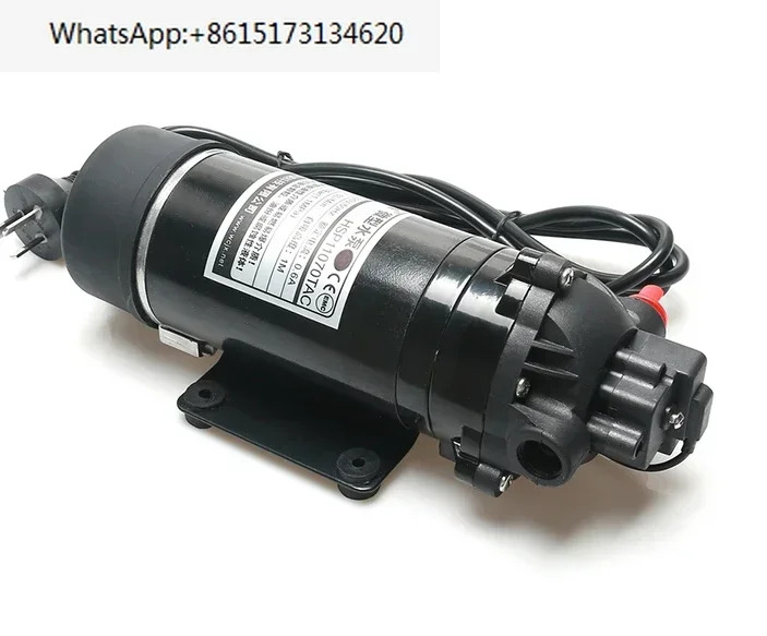 소형 다이어프램 펌프 220v 고압 물 대유량 흡입 HSP11070TAC