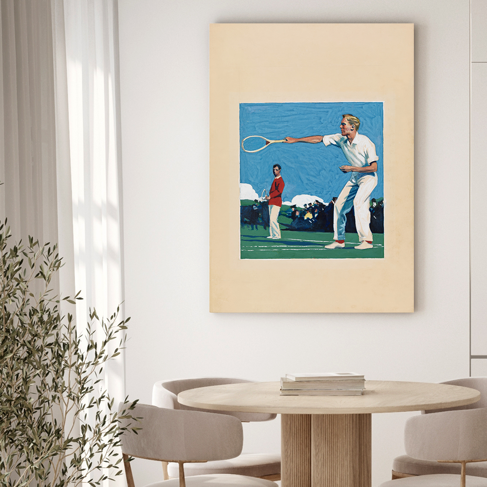 에드워드 호퍼 인테리어 그림 액자 포스터 명화 Tennis Players 1920 - 상품 이미지