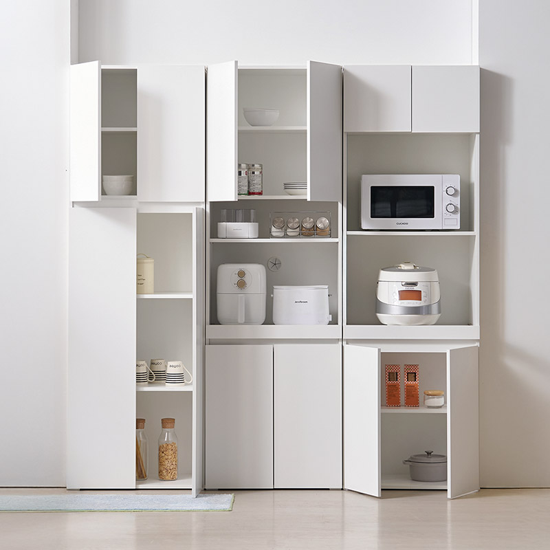 e스마트 루네뜨 전자레인지선반 밥솥선반 키큰 렌지대수납장 A