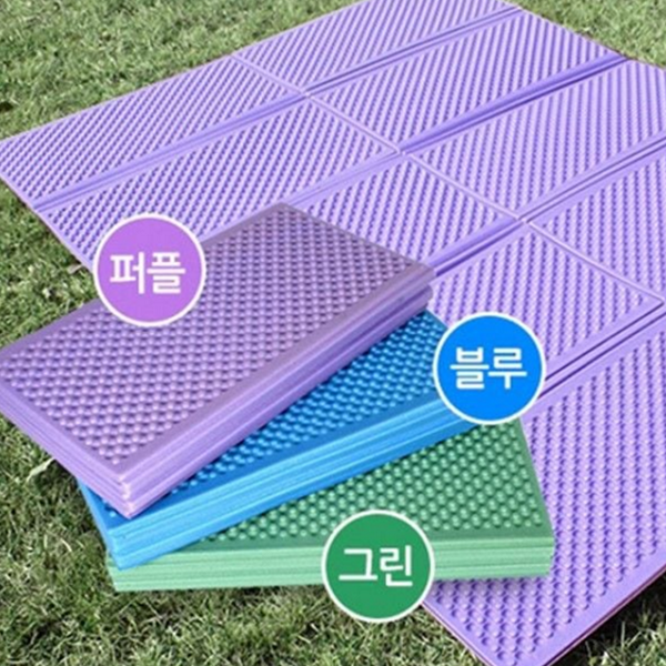 아웃도어 캠핑 매트 접이식 캠핑 돗자리 휴대용 엠보 발포 나들이 - 상품 이미지