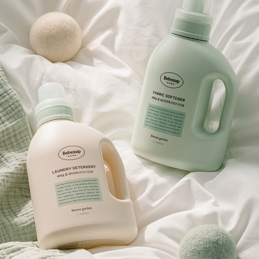 베베숲 (1+1) 이지캡형 세탁세제 1L 향선택