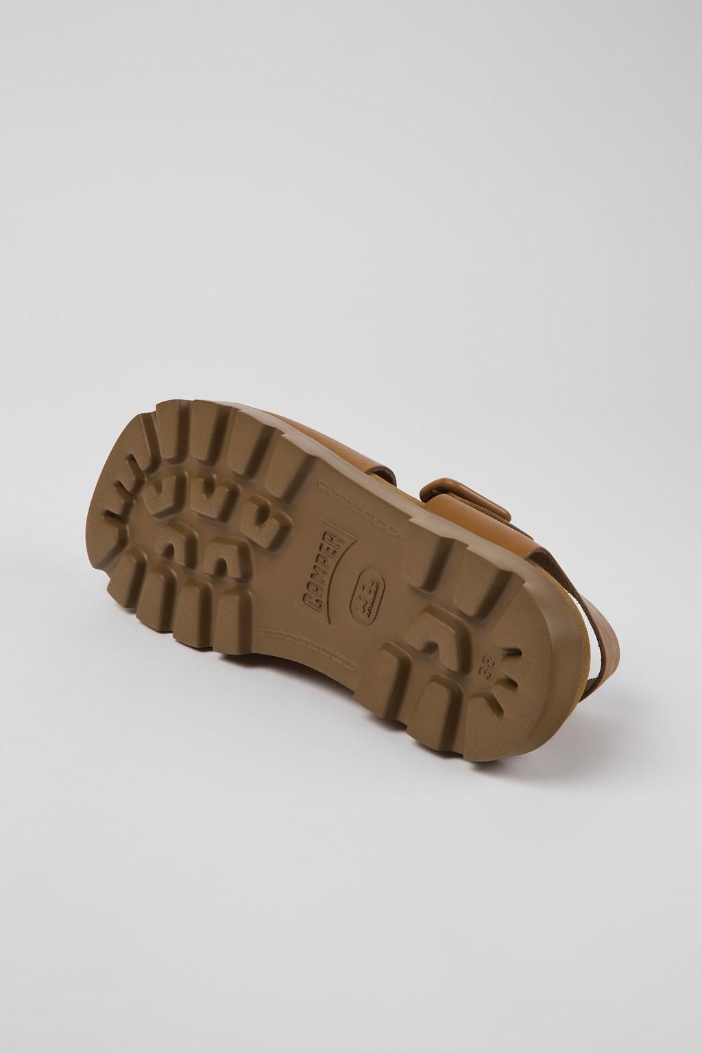캠퍼 테크니컬 브라운 레더 스트랩 샌들 Brutus K201397-004 BROWN - 상세 이미지 5