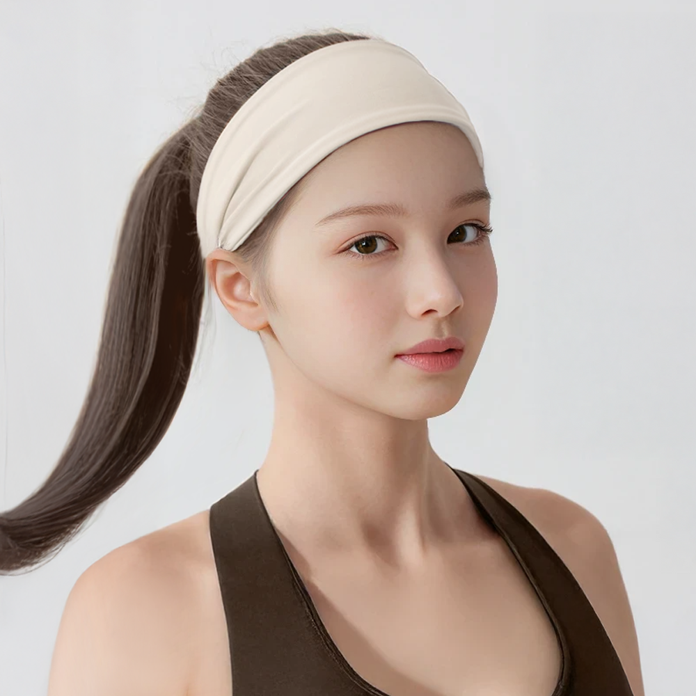 위키드런 러닝 헤어밴드 운동 땀흡수 남자 여자 쿨 크로스핏 테니스 복싱 마라톤 머리띠 - 상세 이미지 2