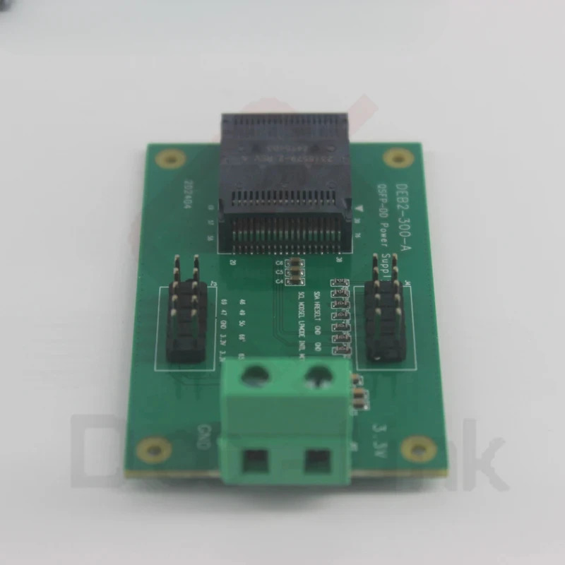 QSFP DD 400G 800G 전원공급장치 보드 I2C 통신 저속 신호 QDD