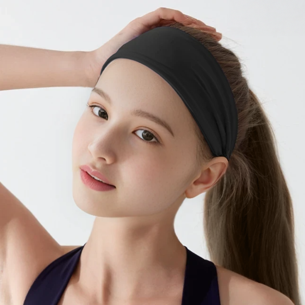 위키드런 러닝 헤어밴드 운동 땀흡수 남자 여자 쿨 크로스핏 테니스 복싱 마라톤 머리띠 - 상세 이미지 5