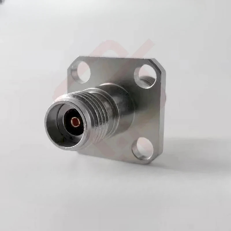 RF 밀리미터파 2.92mm 암-2.92 암 40G 어댑터 4홀 플랜지 2.92-KFK