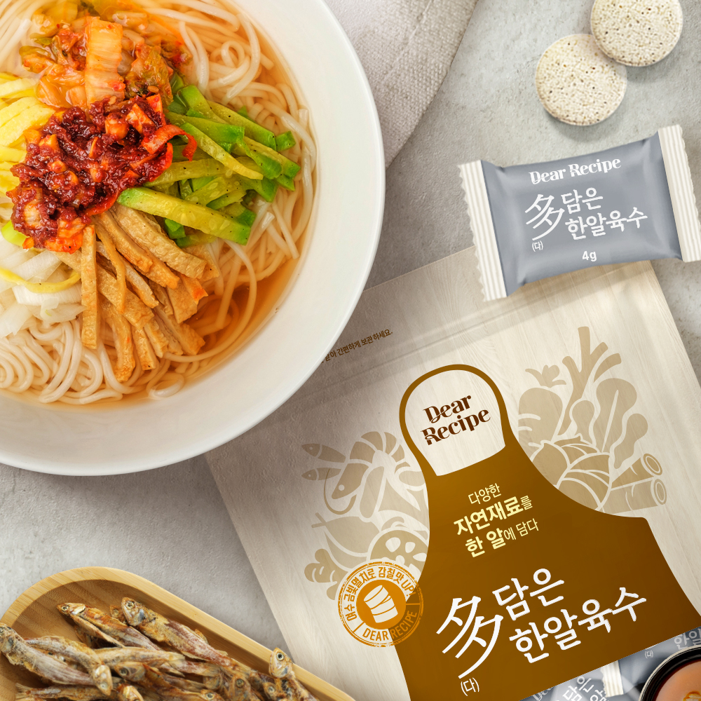 다담은 한알육수 멸치 파우치 20정 코인 동전 x3개 - 상세 이미지 2