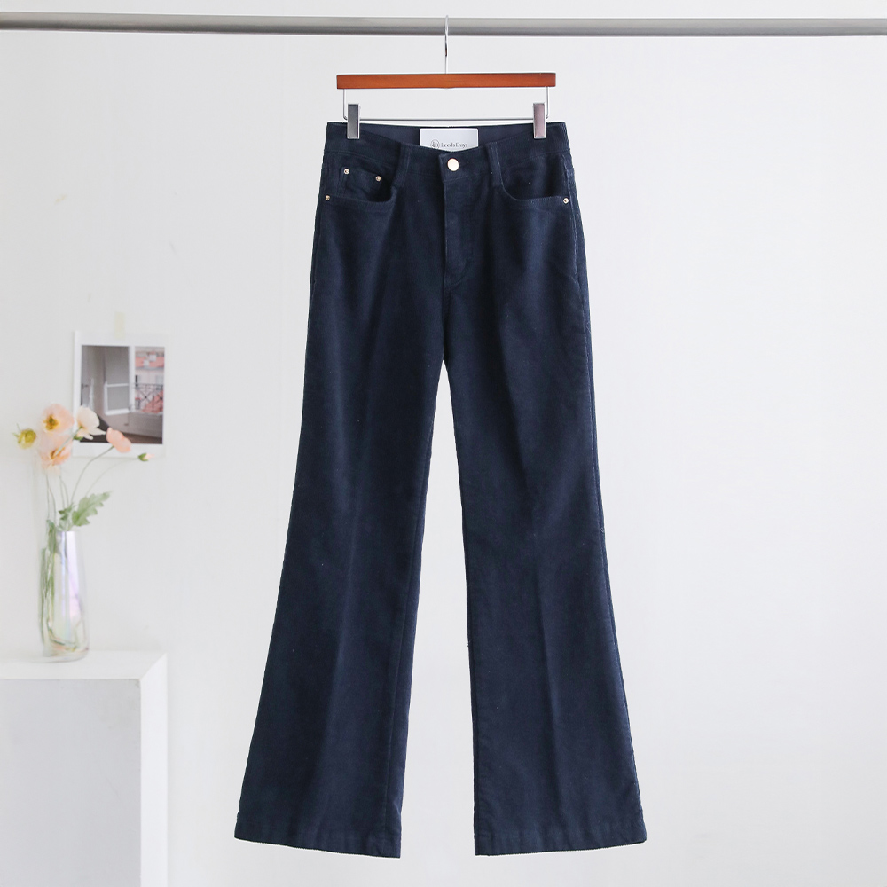 [오픈할인/정상가48800] 올웜 레직기 부츠컷 기모 스판 데일리 코듀로이 팬츠 - 상품 이미지