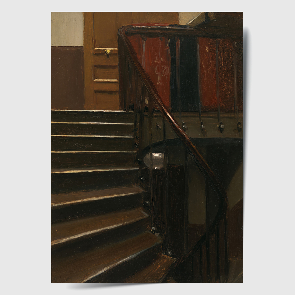 에드워드 호퍼 인테리어 그림 액자 포스터 명화 Paris 1906 - 상세 이미지 2