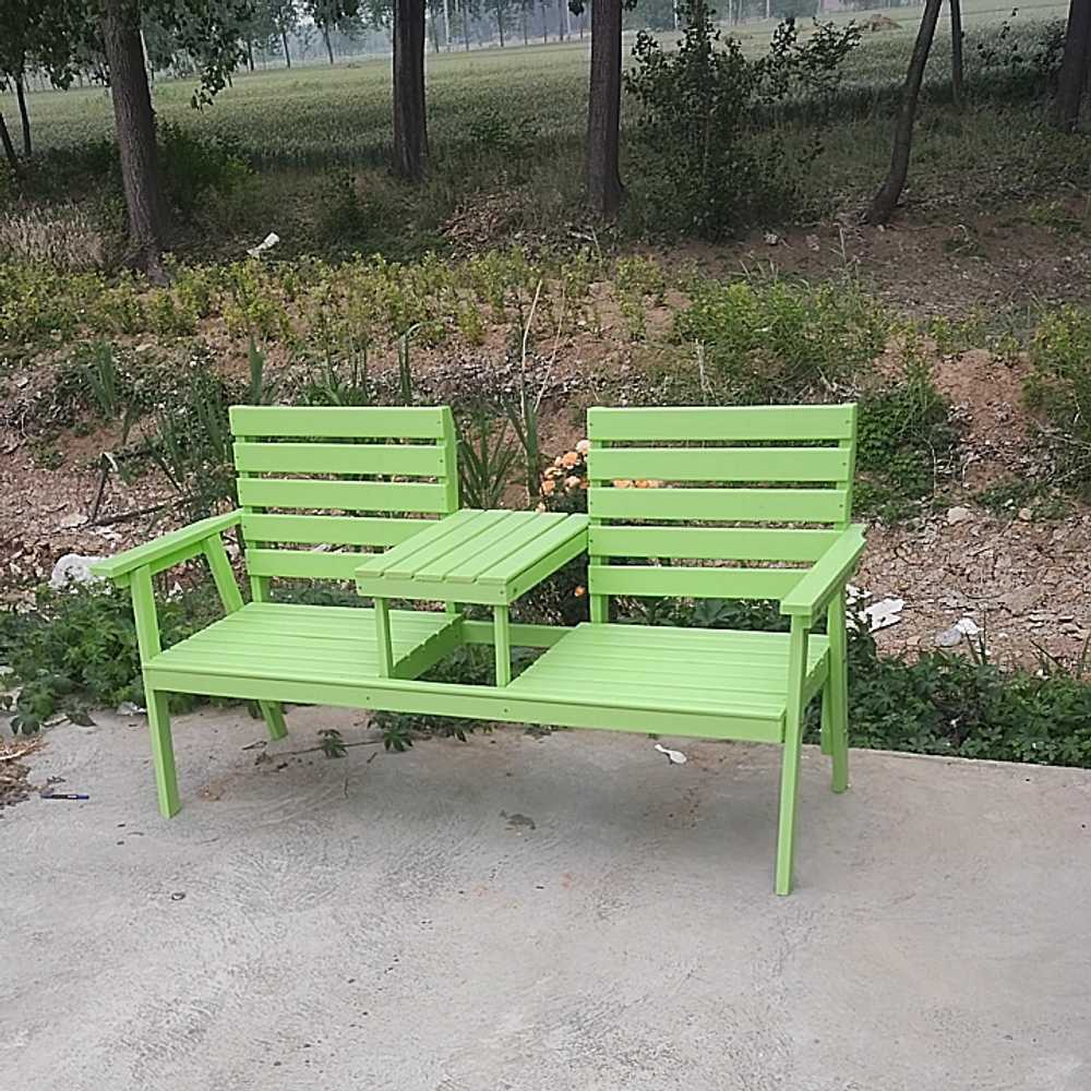 2인용 의자 테이블 정원 공원 마당 발코니 체어 벤치 - 상세 이미지 5
