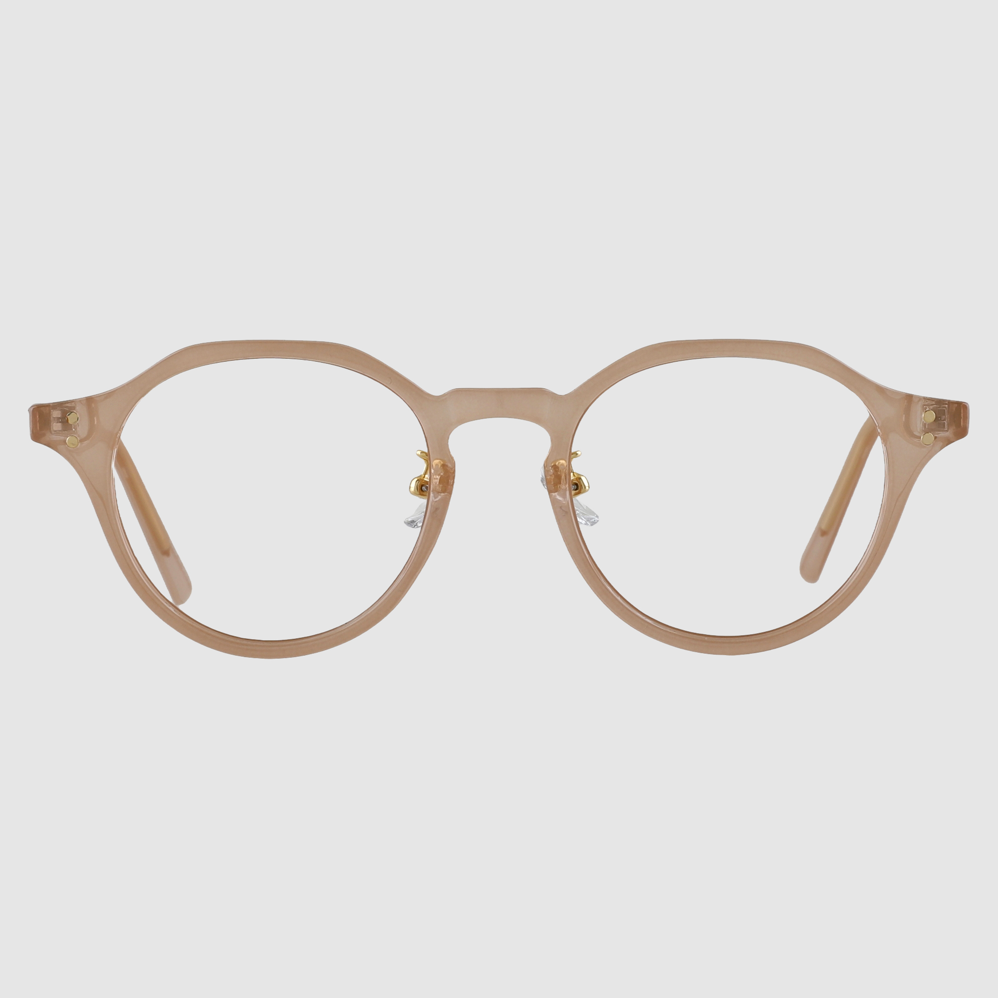 남자 여자 데일리 슬림 뿔테 라운드 안경 블루스크린차단