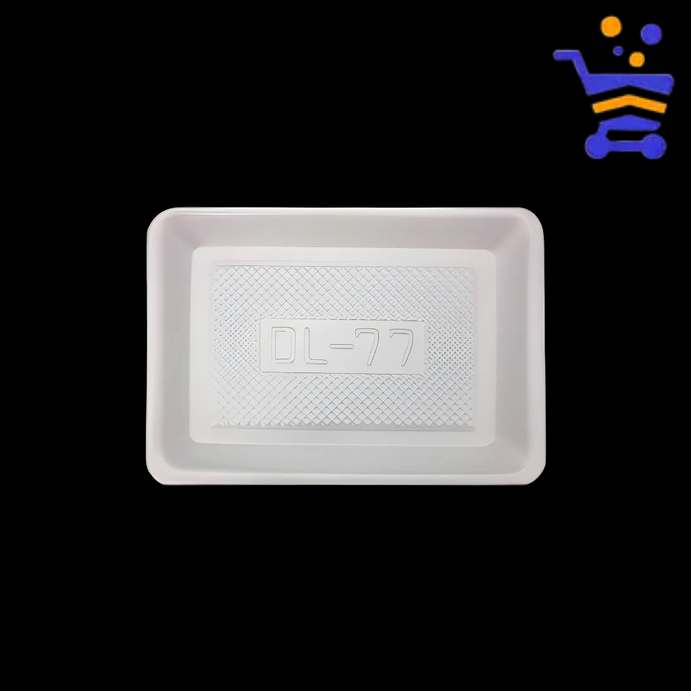 국산 PSP 트레이 77호 100개 스티로폼 업소 일회용 마트 야채 반찬 포장 용기 접시 - 메인 이미지