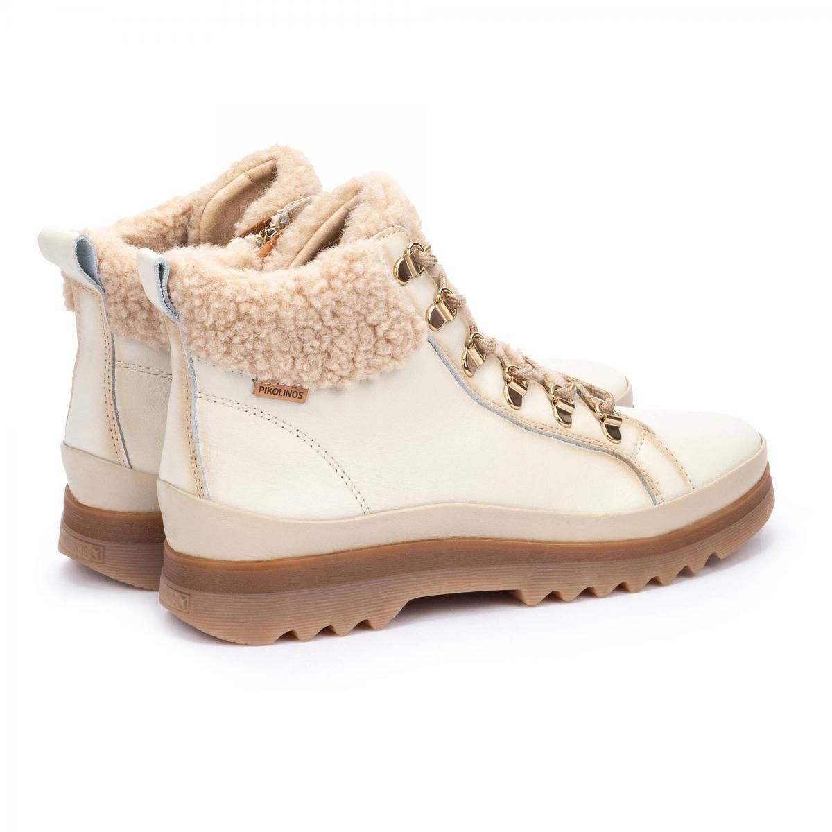 피콜리노스 아웃도어 트레킹 퍼 앵클부츠 VIGO 아이보리 W3W-8738C1 NATA - 상세 이미지 4