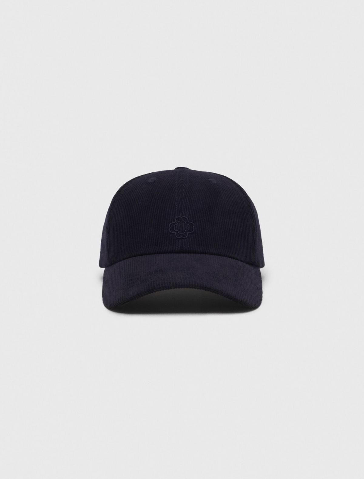 마쥬 코듀로이 테크니컬 시그니처 캡모자 3661601975905 MARINE - 상품 이미지