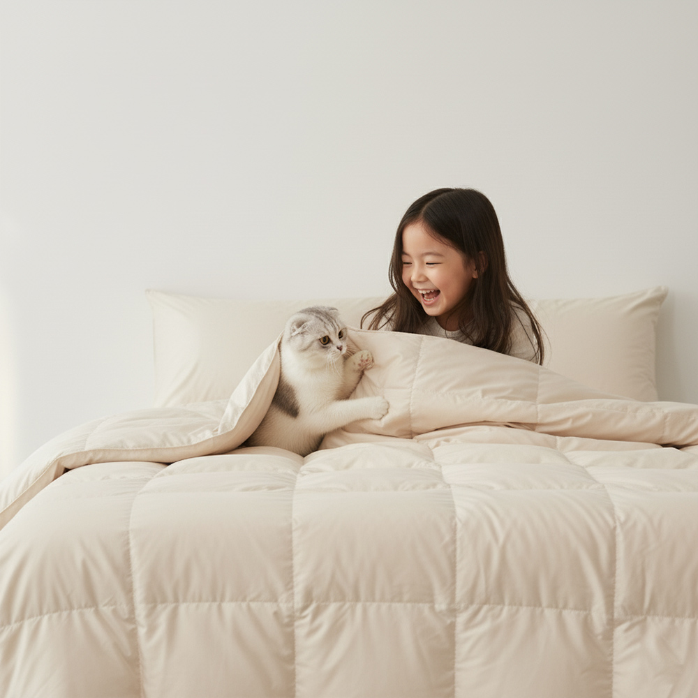 클래식패브릭 안티더스트 알러지케어 옥수수솜 이불 겨울 사계절 SS