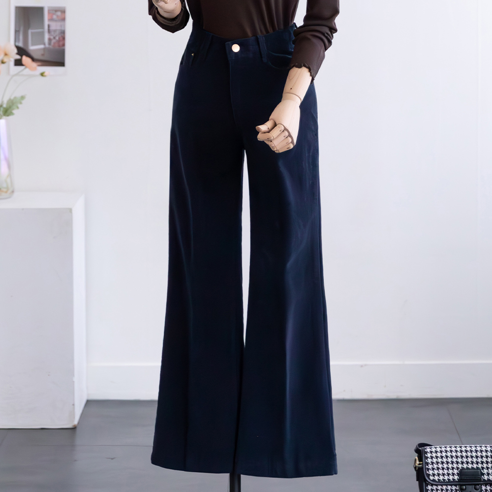 [오픈할인/정상가48800] 올웜 레직기 부츠컷 기모 스판 데일리 코듀로이 팬츠 - 상세 이미지 4