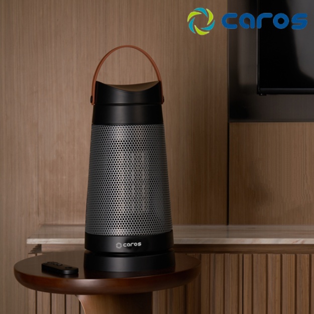 캠핑용 소형 PTC히터 휴대용 전기온풍기 사무실 탁상용온열기 - 상품 이미지