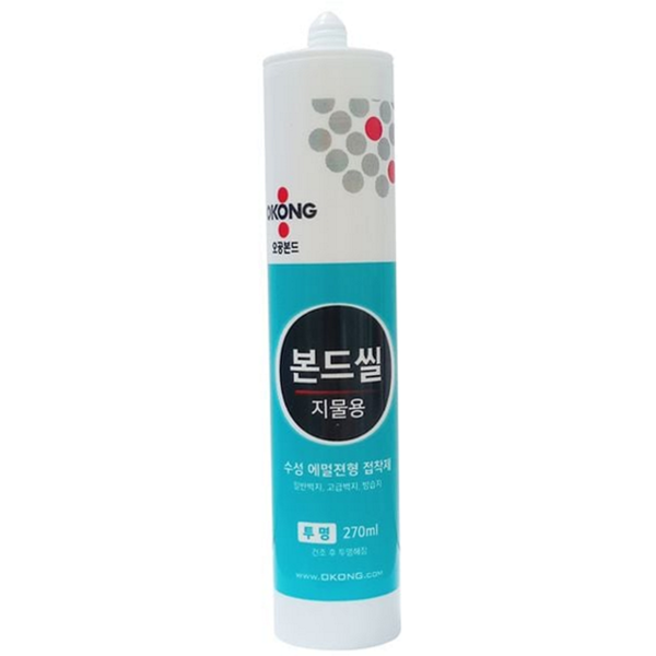 도배 실리콘 건축용 지물용 실리콘 벽지용 보수 투명 수성 - 상품 이미지