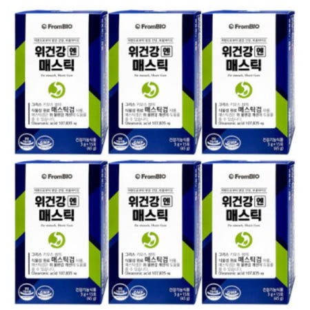 | 프롬바이오 | 위건강엔 매스틱검 3개월 15포x6박스 위편안 속쓰림