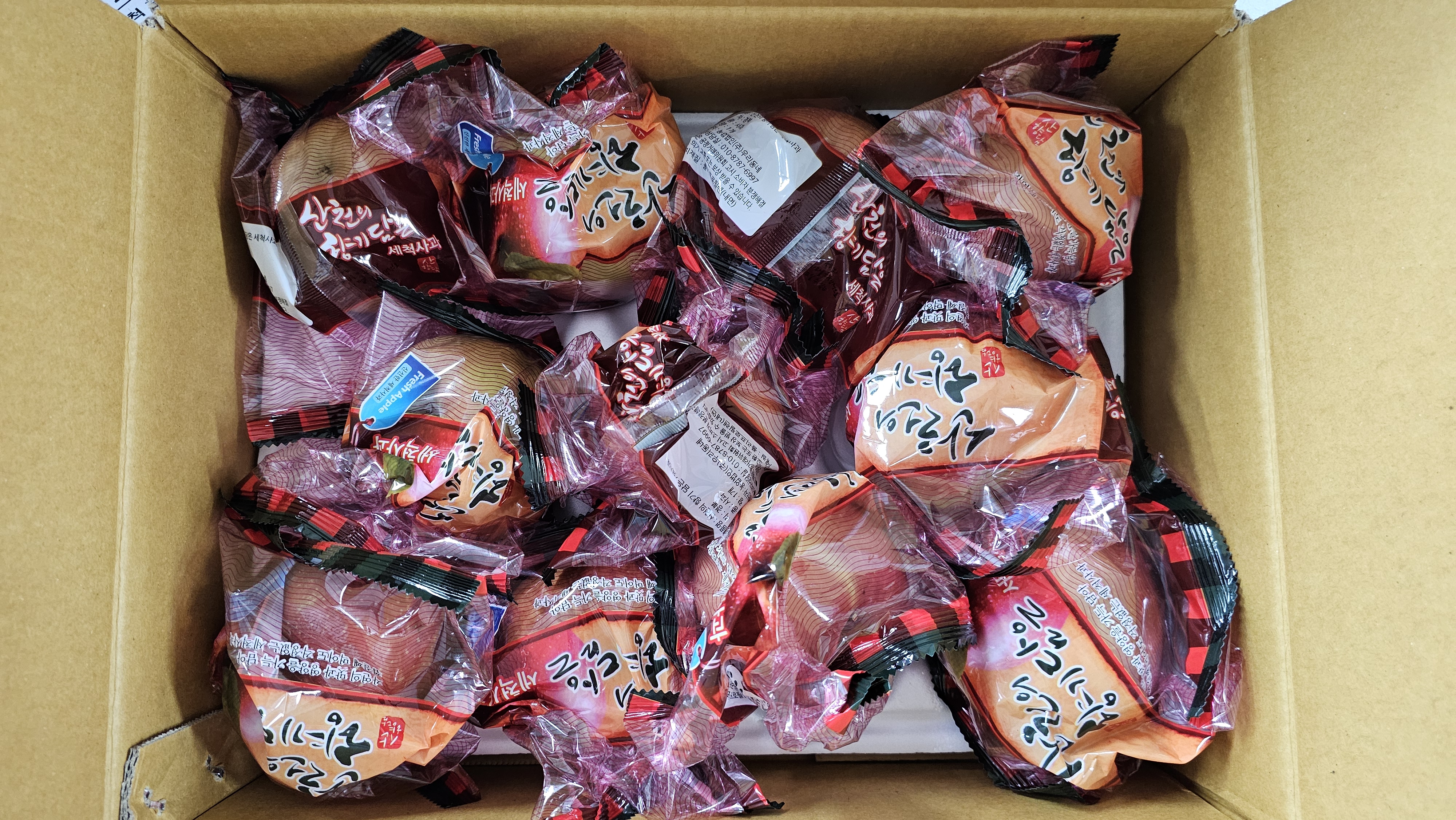 부사 소과 씻어나온 봉지사과 12.9Brix, 2kg, 1개 이미지 8