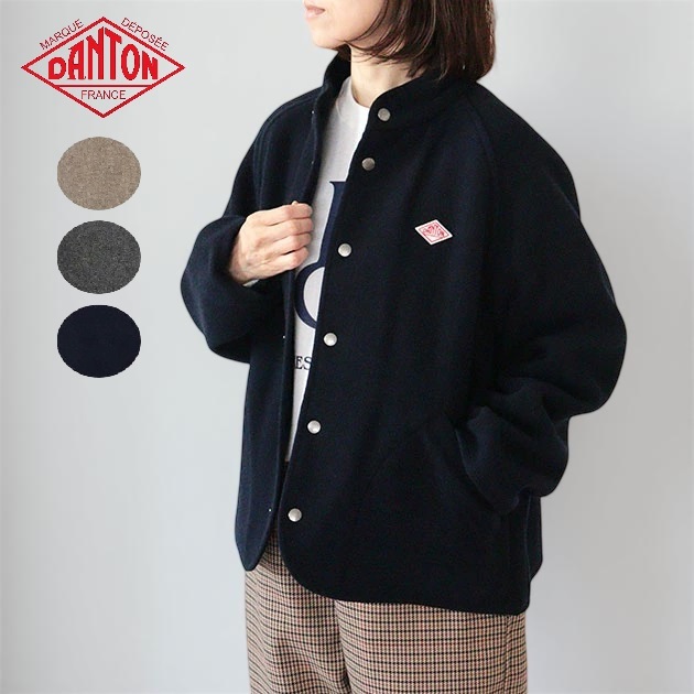 단톤 스탠드 카라 경량 울 여성 재킷 DT-A0714WLP BEIGE 36 - 상품 이미지