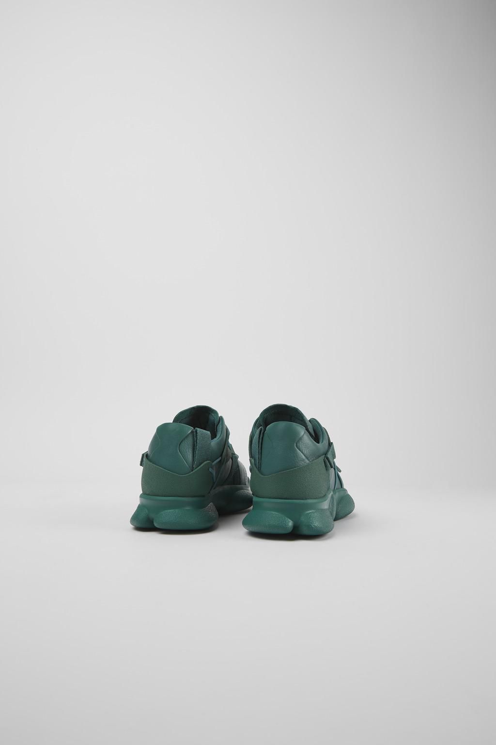 캠퍼 친환경 레더 텍스타일 스니커즈 Karst K201439-002 GREEN - 상세 이미지 3