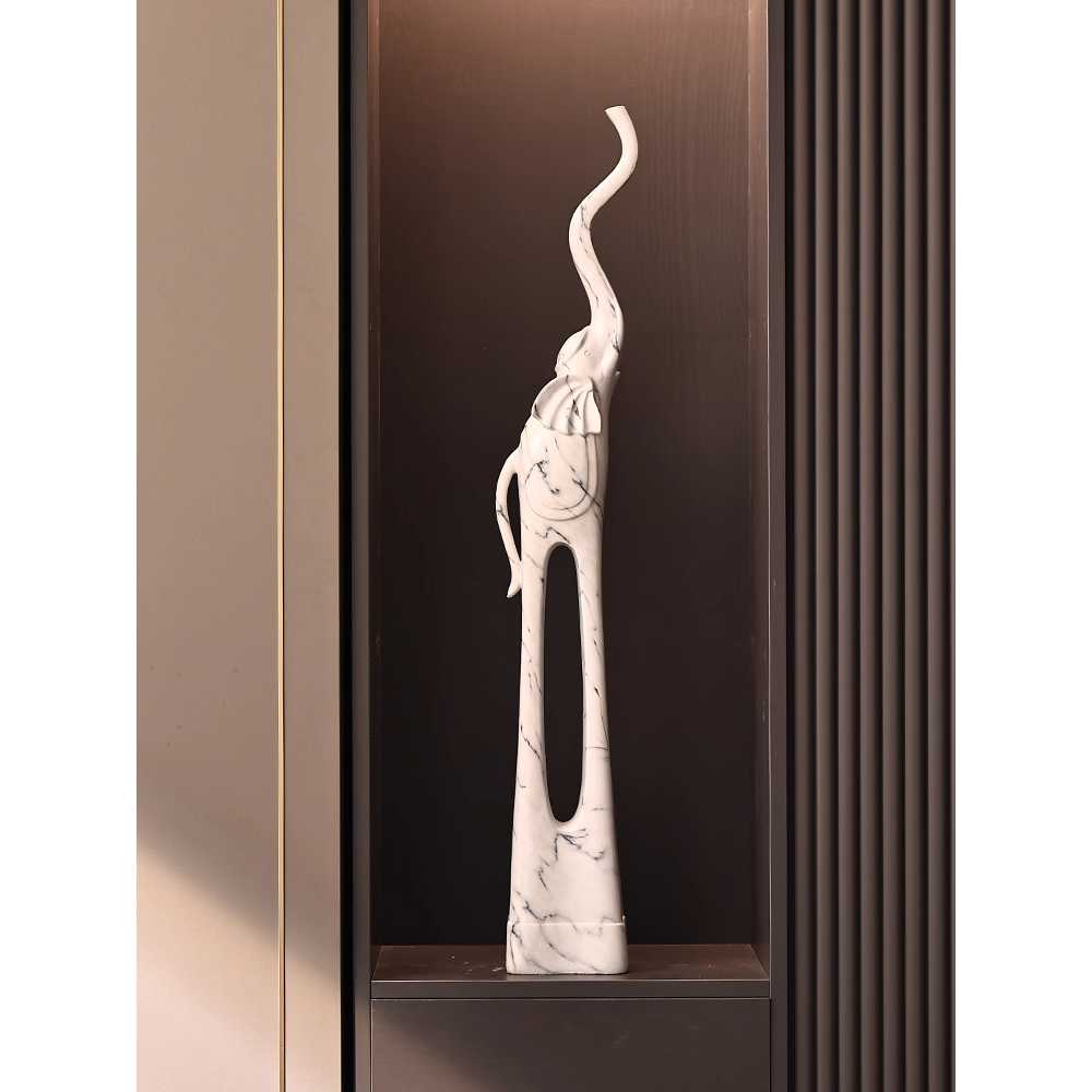 코끼리 장식품 집들이 선물용 거실 장식 소품 집들이 블루 코끼리 한 쌍(92cm+72cm) - 상세 이미지 3