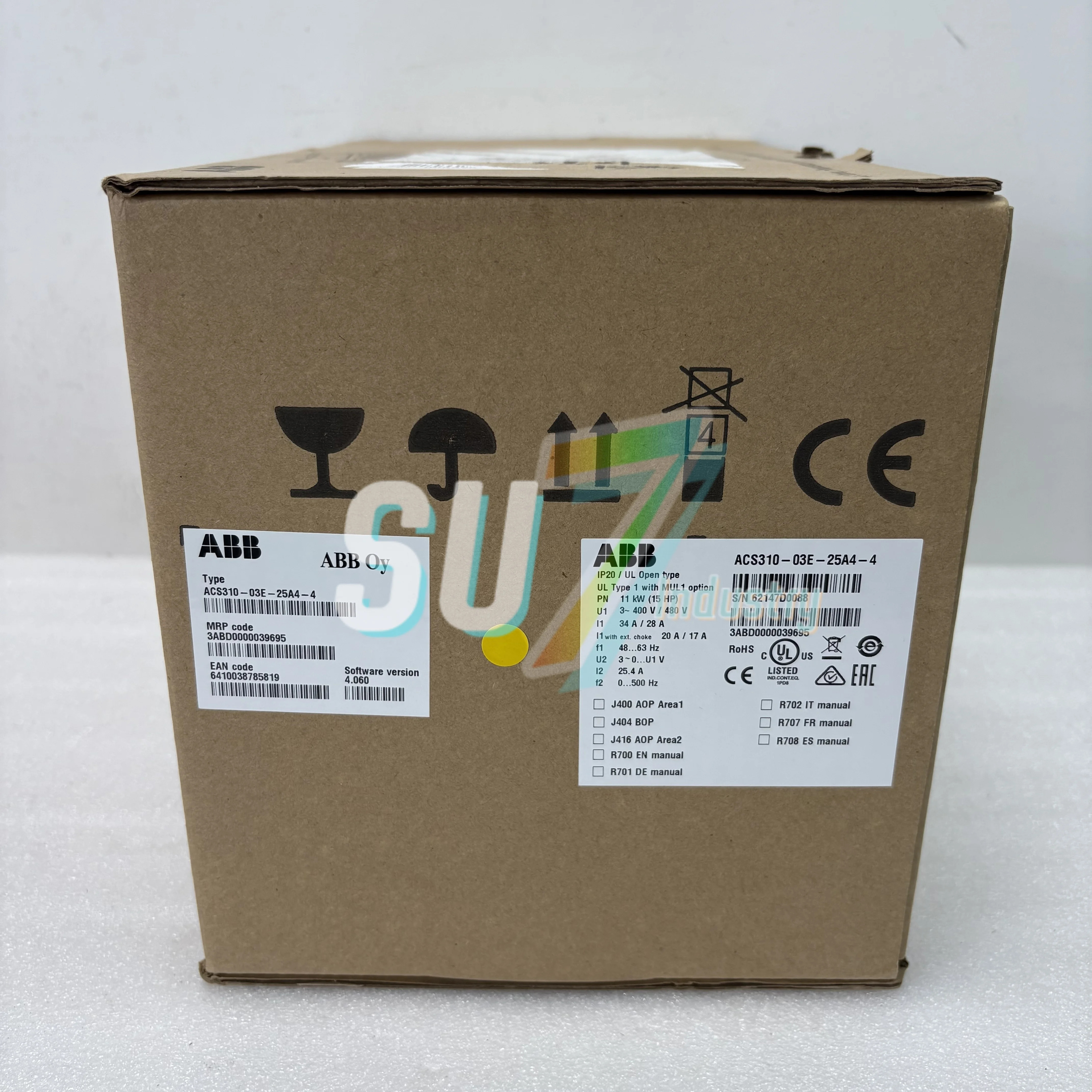 신품 제품 ACS310-03E-13A8-4 ACS310-03E-25A4-4 인버터