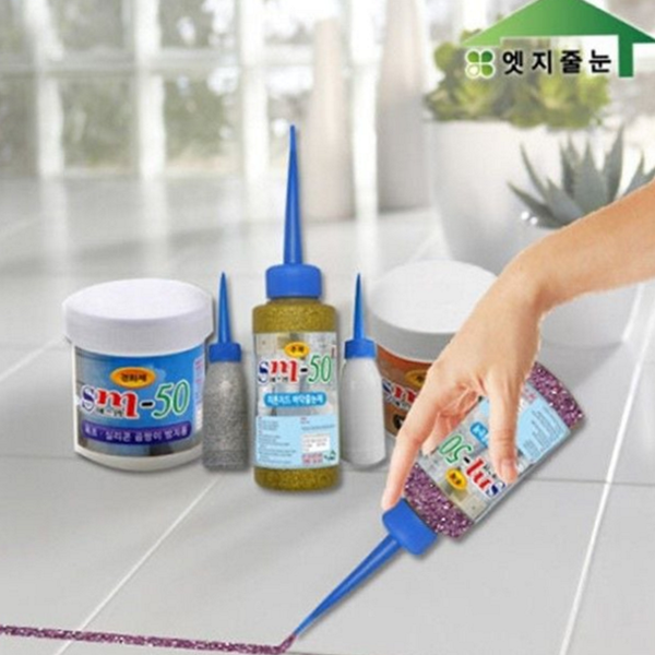 바닥용 셀프 줄눈 보수제 화장실 타일 줄눈 보수제 테두리 충전제 - 메인 이미지