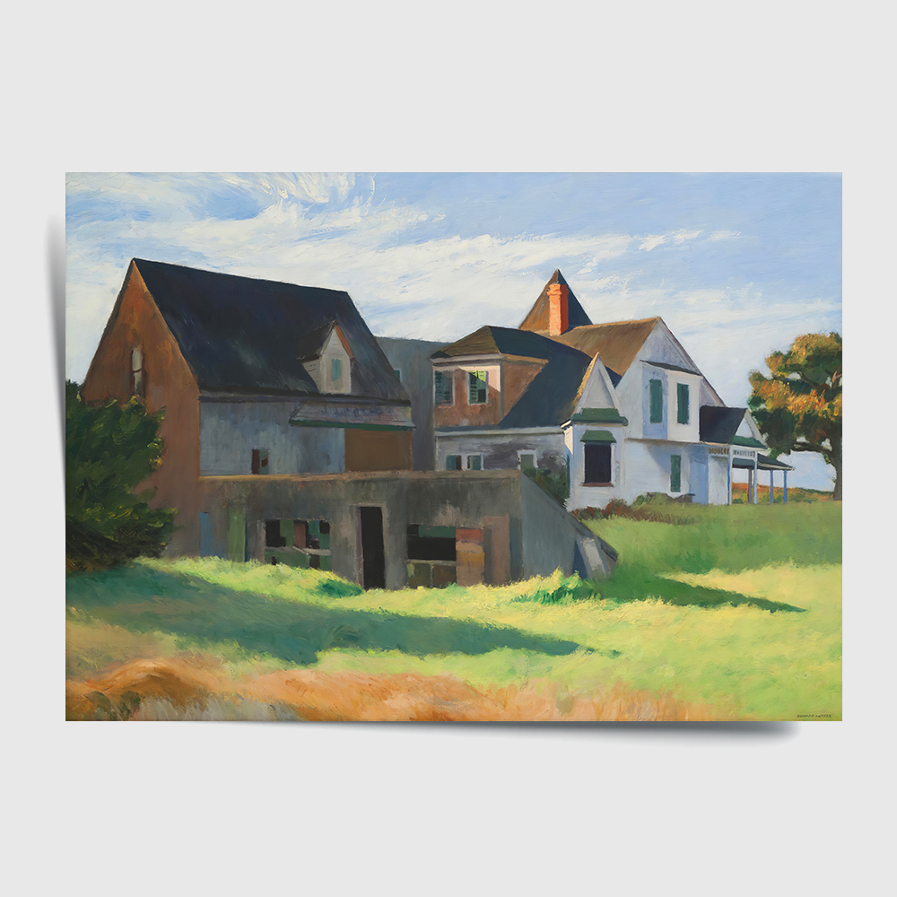 에드워드 호퍼 인테리어 그림 액자 포스터 명화 Cape Cod Afternoon 1936 - 상세 이미지 2