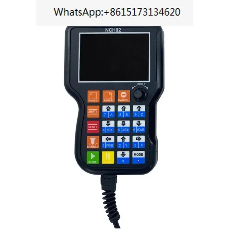 NCH02 CNC 핸들 모션 컨트롤러 mach3 3/4/5축 125 KHz 펄스 U 읽기 G-CODE 기계 제어 시스템