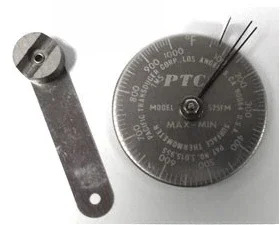 PTC-575CM 바이메탈 온도계 575CMSS 진공로 금속 원본