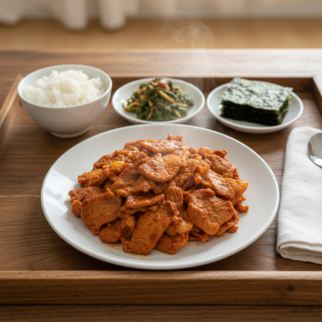 제육볶음 500g 단짠 매운 맛 간편한 밥도둑 반찬 밀키트 금상첨육 2개 - 상세 이미지 3