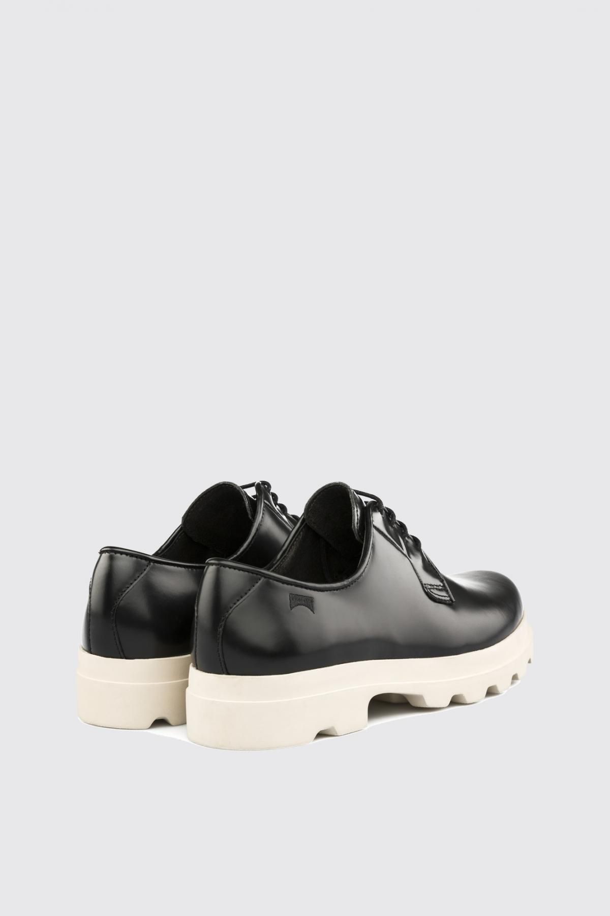 캠퍼 청키솔 레더 슈즈 블랙 Mil 22074-004 BLACK - 상세 이미지 3