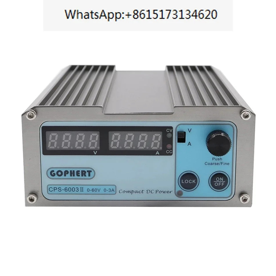 Gophert DC 조정 가능전원공급장치 60V35A 미니 전원공급장치 수리 정전류 cps6005II