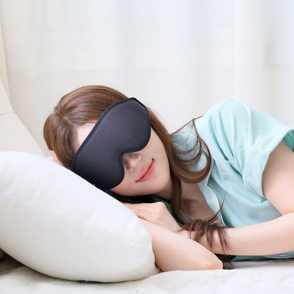 누쥬솜 암막 수면안대 3D 숙면 눈가리개 성장호르몬안대 - 상품 이미지