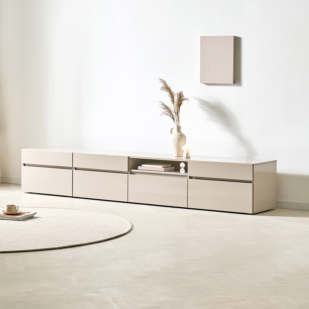 텐더 LPM 1800 높은 거실장 티비다이 tv장 수납장