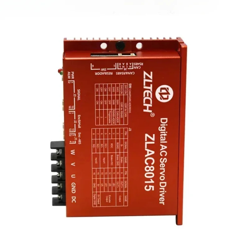 ZLTECH Modbus RS485 CANbus 3상15A 24V-48V 500W 모바일 브러시리스 DC 허브 서보모터 컨트롤러 증폭기 드라이버