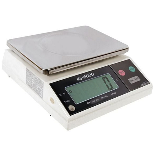 스테인레스 업소용 전자 저울 디지털 주방 전자 저울 6kg - 상품 이미지
