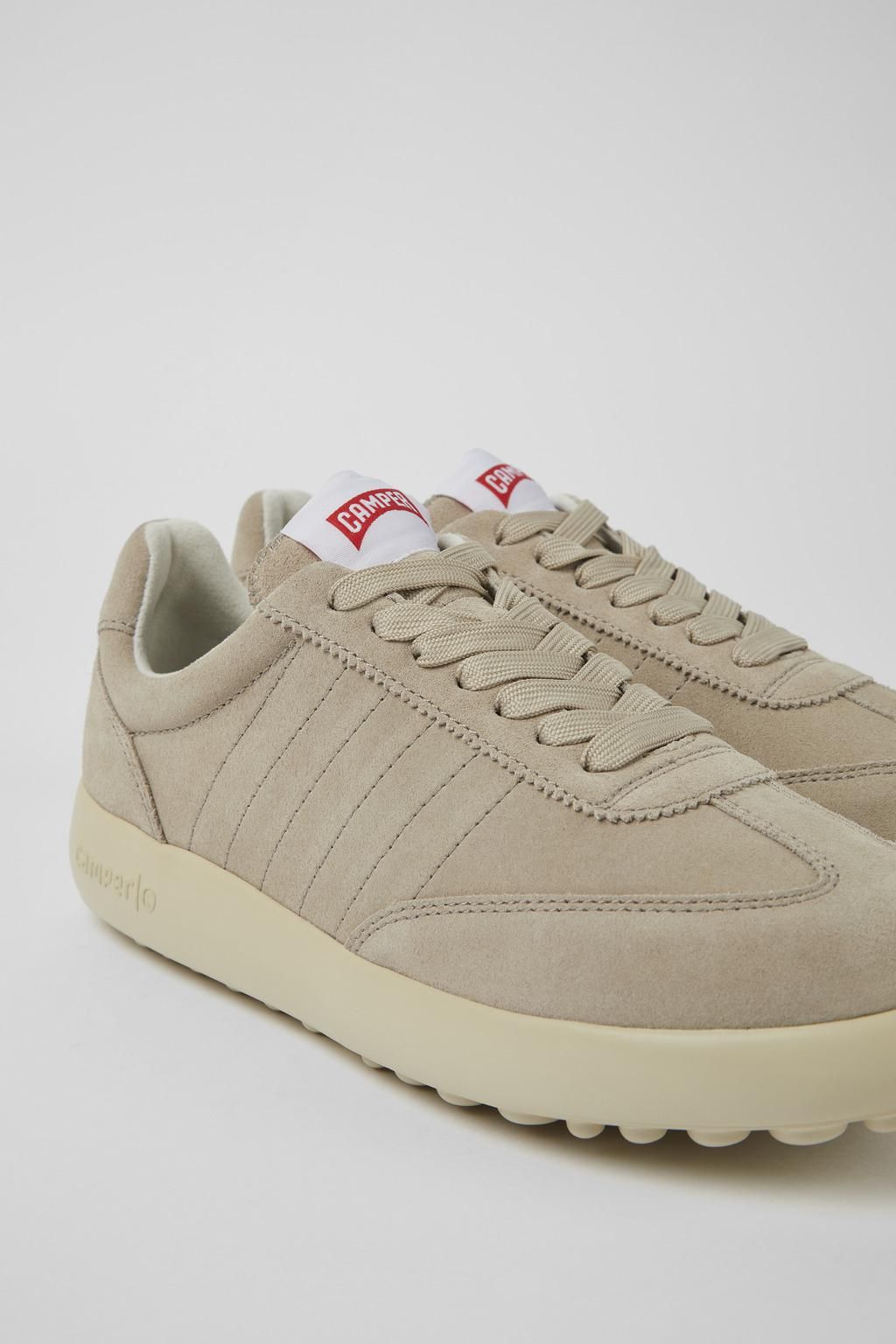 캠퍼 어반 베이직 레더 로우탑 스니커즈 Pelotas XLite K201060-003 BEIGE - 상세 이미지 2