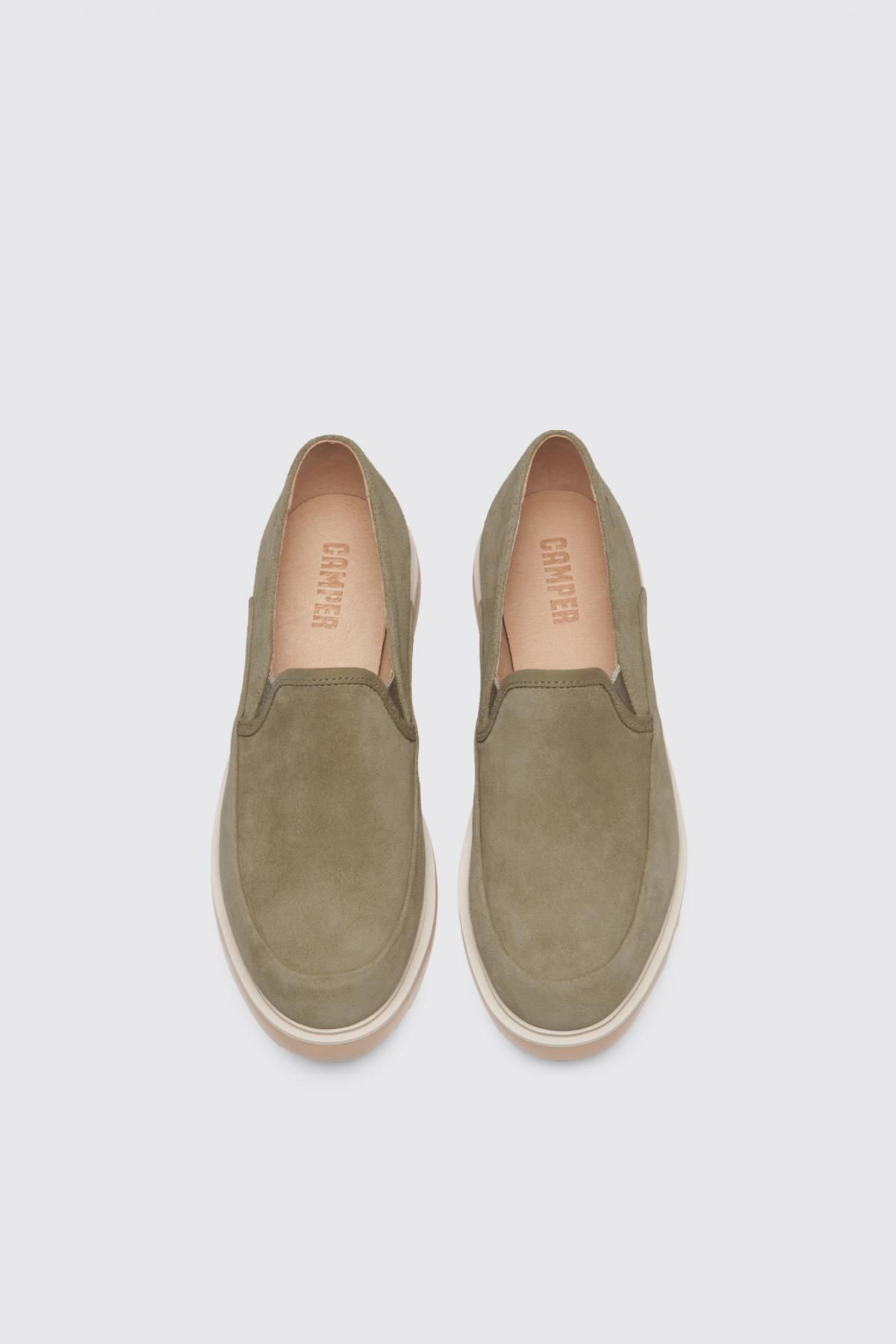 캠퍼 청키솔 펌프스 로우힐 Marta K200395-001 BEIGE - 상세 이미지 4