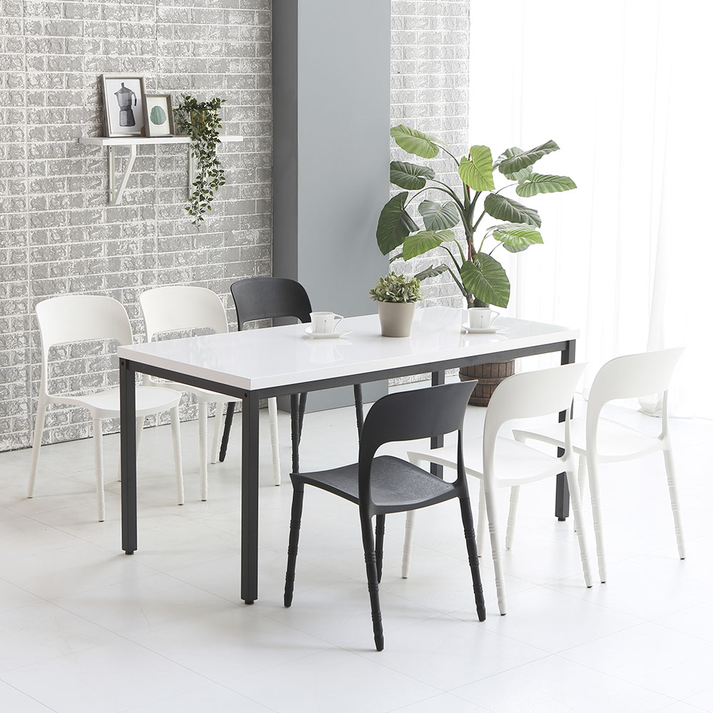 퓨리 가정용 업소용 750 테이블 카페 인테리어 식탁 다이닝 홈카페