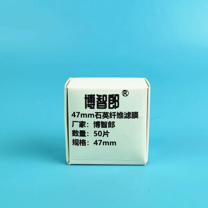 47mm/90mm 저농도 입측정 석영 섬유 멤브레MK360 50 개/상PTFE 멤브레인
